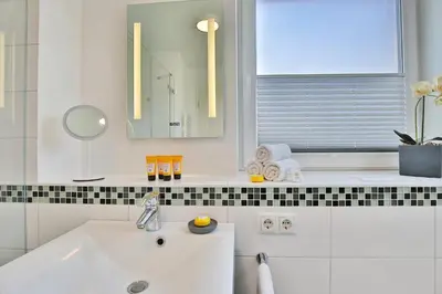 Ein Badezimmer in der Unterkunft Kurparkresidenz Kurparkresidenz Appartement 24