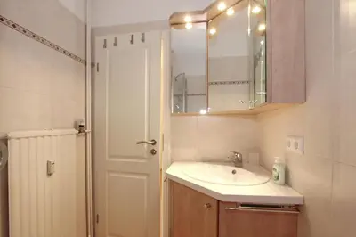Ein Badezimmer in der Unterkunft Appartementhaus Schmiedestraße Appartementhaus Schmiedestraße