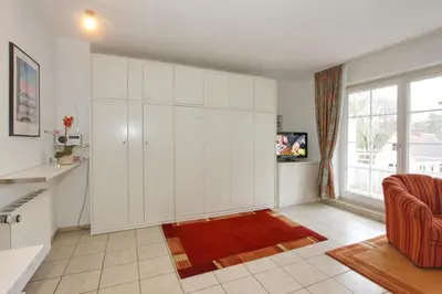 TV/Unterhaltungsangebot in der Unterkunft Haus Parkblick Parkblick Appartement 5