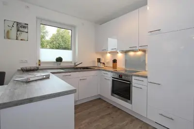 Küche/Küchenzeile in der Unterkunft Kurparkresidenz Kurparkresidenz Appartement 21
