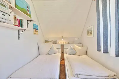 Ein Bett oder Betten in einem Zimmer der Unterkunft Ferienparadies Klingberg Ferienparadies Klingberg Appartement 4