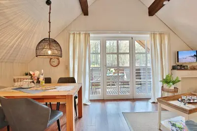 TV/Unterhaltungsangebot in der Unterkunft Ferienparadies Klingberg Ferienparadies Klingberg Appartement 4