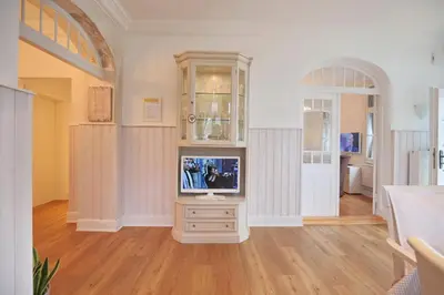 TV/Unterhaltungsangebot in der Unterkunft Villa Schöneck Villa Schöneck Appartement 1