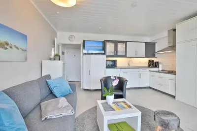 Küche/Küchenzeile in der Unterkunft Seetempel Seetempel Appartement 27