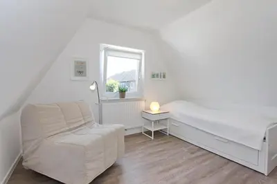 Ein Bett oder Betten in einem Zimmer der Unterkunft Ferienhaus Sophie Ferienhaus Sophie