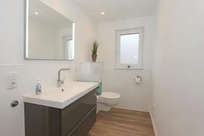 Ein Badezimmer in der Unterkunft Ferienhaus Sophie Ferienhaus Sophie