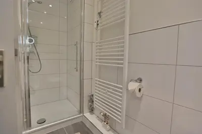 Ein Badezimmer in der Unterkunft Residenz Ostseestrand Appartement 25