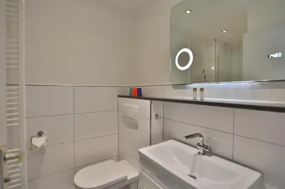 Ein Badezimmer in der Unterkunft Residenz Ostseestrand Appartement 25