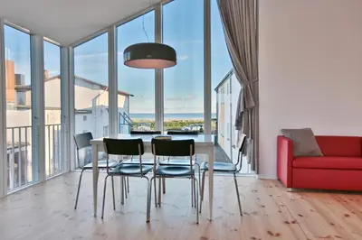 Ein Sitzbereich in der Unterkunft Haus Gerda Haus Gerda
