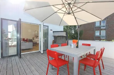 Ein Patio oder anderer Außenbereich in der Unterkunft Haus Gerda Haus Gerda