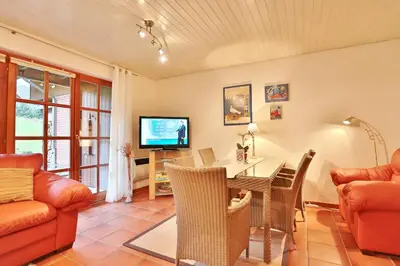 TV/Unterhaltungsangebot in der Unterkunft Ferienhaus Seeweg Ferienhaus Seeweg 4