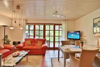 TV/Unterhaltungsangebot in der Unterkunft Ferienhaus Seeweg Ferienhaus Seeweg 4