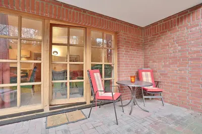 Ein Patio oder anderer Außenbereich in der Unterkunft Ferienparadies Klingberg Ferienparadies Klingberg Appartement 1
