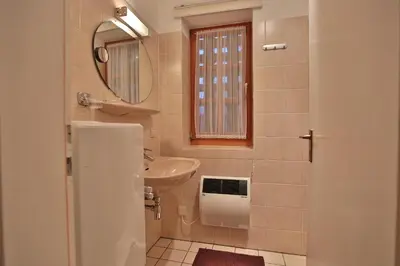 Ein Badezimmer in der Unterkunft Ferienparadies Klingberg Ferienparadies Klingberg Appartement 5