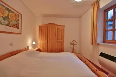 Ein Bett oder Betten in einem Zimmer der Unterkunft Ferienparadies Klingberg Ferienparadies Klingberg Appartement 5