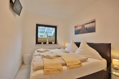 Ein Bett oder Betten in einem Zimmer der Unterkunft Residenz Strandnah Residenz Strandnah Appartement 3