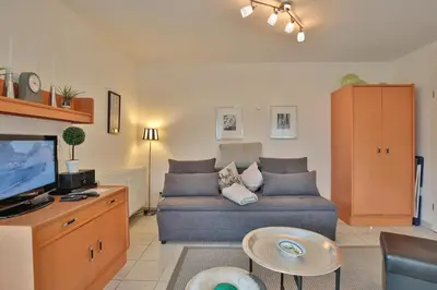 TV/Unterhaltungsangebot in der Unterkunft Möwenberg-Residenz Möwenberg-Residenz Appartement 1