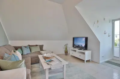 TV/Unterhaltungsangebot in der Unterkunft Domizil am Eschenweg 5 Domizil am Eschenweg 5 Appartement Ostseerauschen