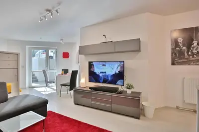 TV/Unterhaltungsangebot in der Unterkunft Residenz Ostseestrand Appartement 32