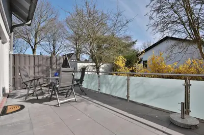 Ein Balkon oder eine Terrasse in der Unterkunft Appartemenhaus Linda-Lu Appartementhaus Linda-Lu Appartement 1