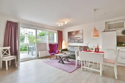 Küche/Küchenzeile in der Unterkunft Appartemenhaus Linda-Lu Appartementhaus Linda-Lu Appartement 4