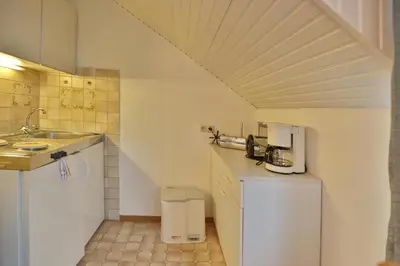 Küche/Küchenzeile in der Unterkunft Appartemenhaus Linda-Lu Appartementhaus Linda-Lu Appartement 7