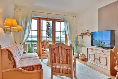 TV/Unterhaltungsangebot in der Unterkunft Landhaus Pönitz am See Landhaus am See Appartement 8