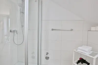 Ein Badezimmer in der Unterkunft Haus Adria Haus Adria Appartement 29