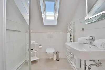 Ein Badezimmer in der Unterkunft Haus Adria Haus Adria Appartement 29