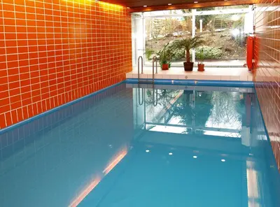 Der Swimmingpool an oder in der Nähe von Haus Adria Haus Adria Appartement 29