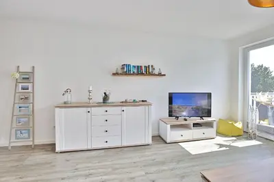 TV/Unterhaltungsangebot in der Unterkunft Haus Meeresbrise Haus Meeresbrise Appartement 16