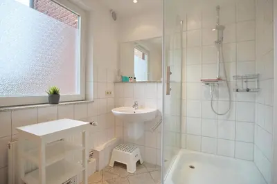 Ein Badezimmer in der Unterkunft Haus Holm Haus Holm Appartement 2