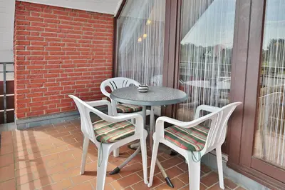 Ein Balkon oder eine Terrasse in der Unterkunft Seeburg Seeburg Appartement 27