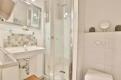 Ein Badezimmer in der Unterkunft Seepark Seepark Appartement 36