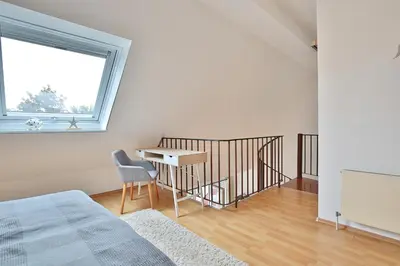Ein Sitzbereich in der Unterkunft Seepark Seepark Appartement 36