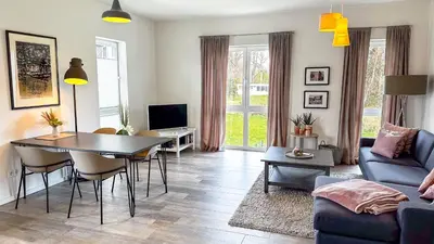TV/Unterhaltungsangebot in der Unterkunft Haus Meeresbrise Haus Meeresbrise Appartement 19