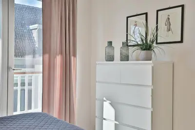 Ein Bett oder Betten in einem Zimmer der Unterkunft Haus Meeresbrise Haus Meeresbrise Appartement 19