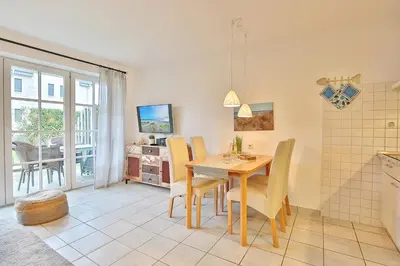 TV/Unterhaltungsangebot in der Unterkunft Möwenberg-Residenz Möwenberg-Residenz Appartement 2