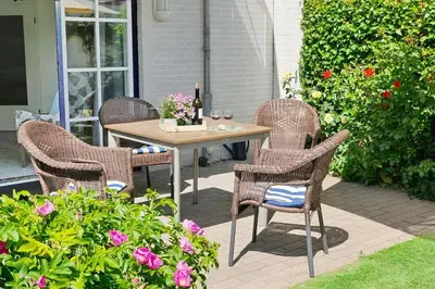 Ein Garten an der Unterkunft Möwenberg-Residenz Möwenberg-Residenz Appartement 2