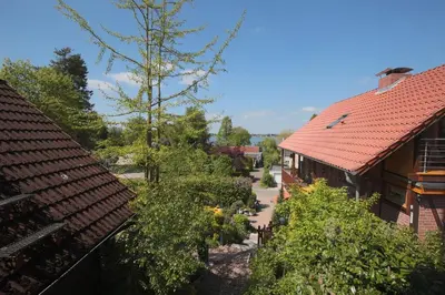 Ein Garten an der Unterkunft Ferienhaus Seeweg 1 Ferienhaus Seeweg 1