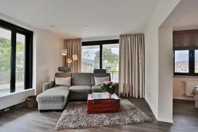 Ein Sitzbereich in der Unterkunft Haus Stranddistel Stranddistel Appartement 2