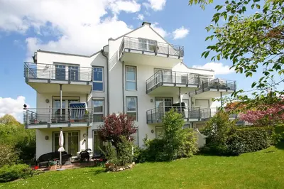 Ein Garten an der Unterkunft Feriendomizil am Konsulweg Feriendomizil am Konsulweg Appartement 6