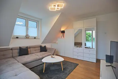 TV/Unterhaltungsangebot in der Unterkunft Bude 37 Appartement 5 Conny