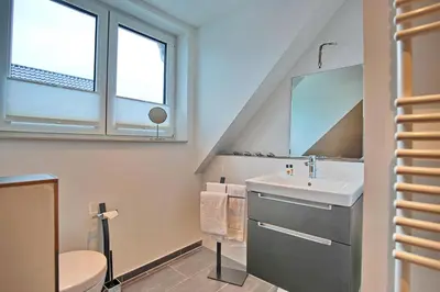Ein Badezimmer in der Unterkunft Bude 37 Appartement 5 Conny