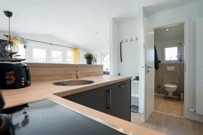 Ein Badezimmer in der Unterkunft Ferienhaus 