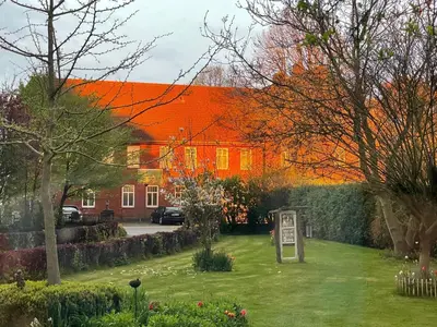Ein Garten an der Unterkunft Landgasthof Witten