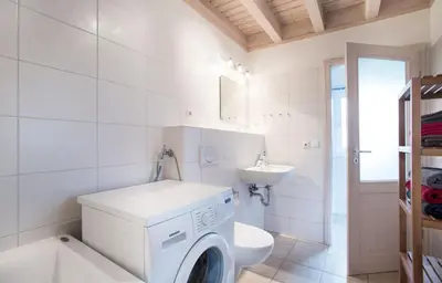 Ein Badezimmer in der Unterkunft Pippi´s Ostseetraum