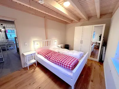 Ein Bett oder Betten in einem Zimmer der Unterkunft Pippi´s Ostseetraum