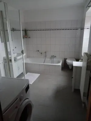 Ein Badezimmer in der Unterkunft Ferienhaus Jantzen
