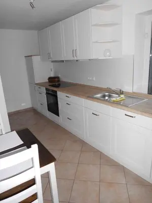 Küche/Küchenzeile in der Unterkunft Ferienhaus Jantzen